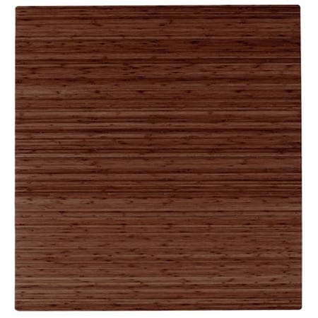 Work-Of-Art Bamboo Roll-Up Chairmat, 52 x 48 in. WO2198186